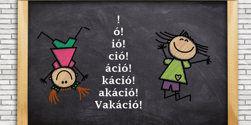 Tájékoztató az utolsó tanítási hét programjairól