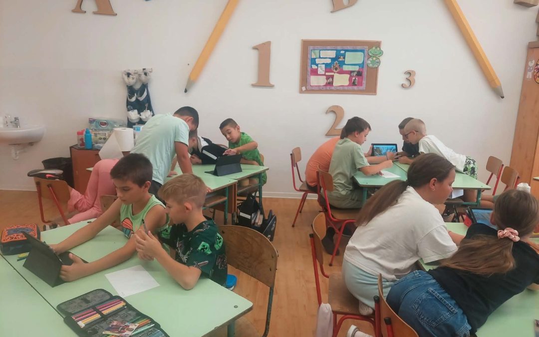 4. b könyvtári foglalkozása