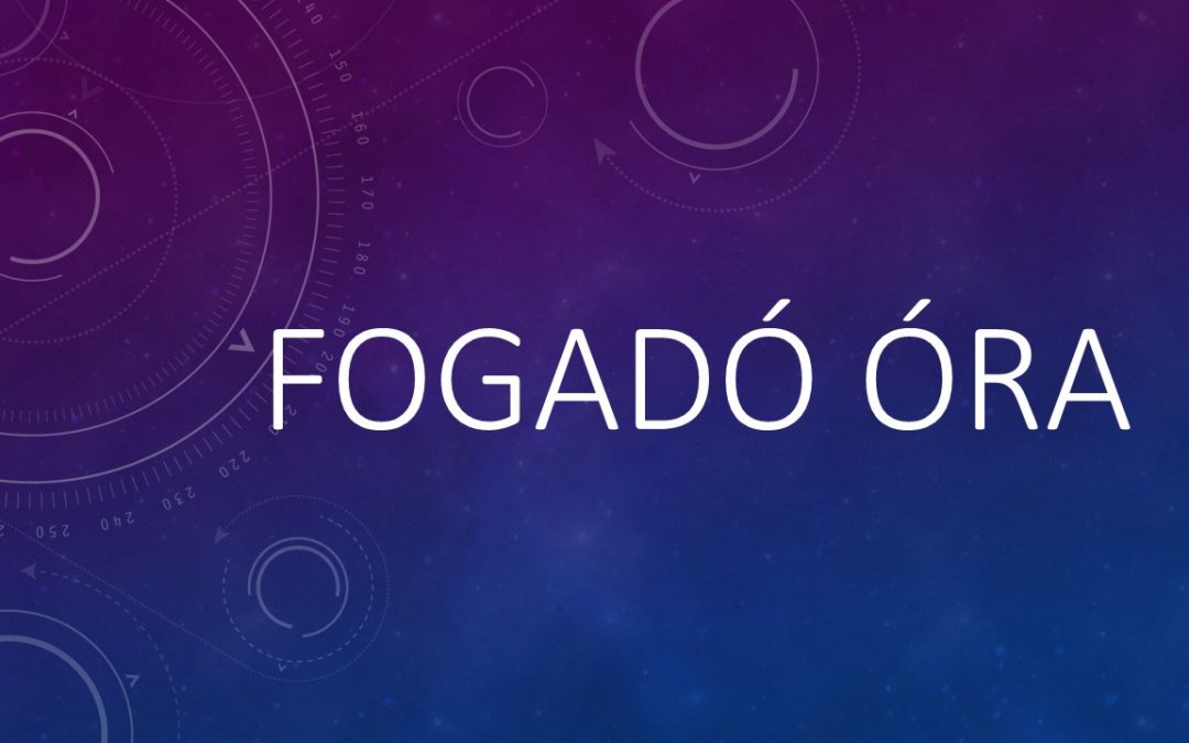 Fogadó óra