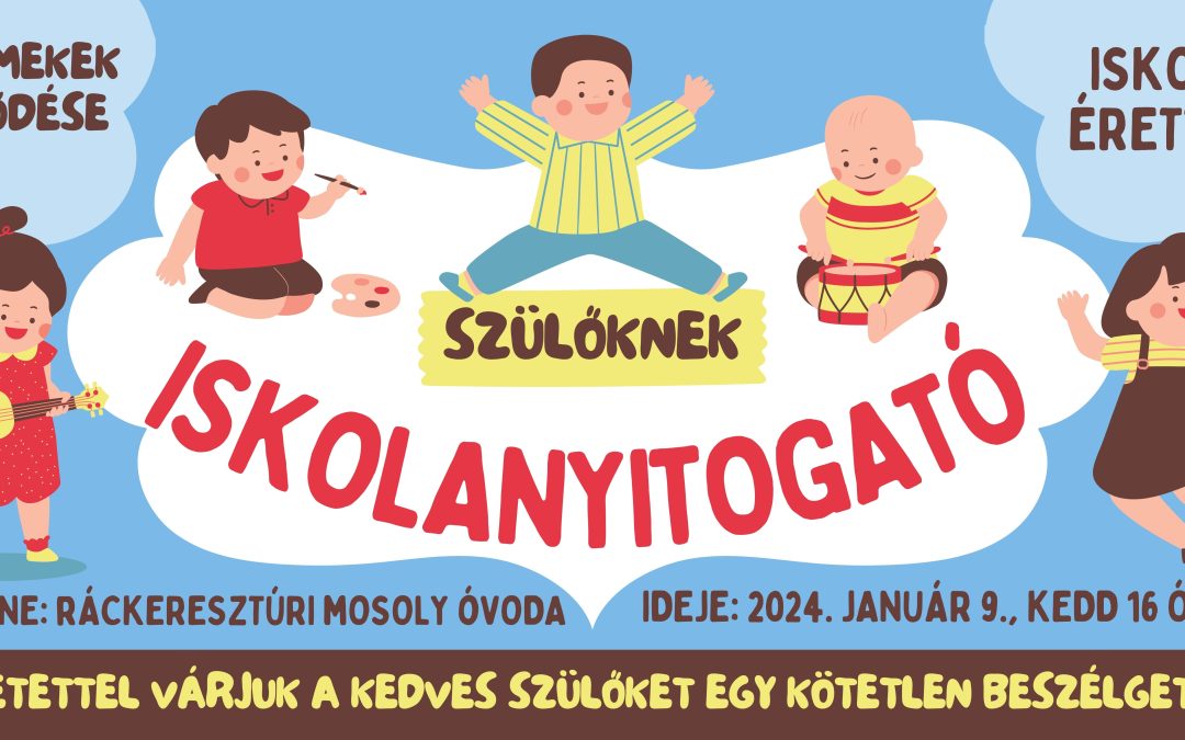 Iskolanyitogató az óvodában