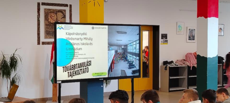 Pályaorientációs foglalkozás a végzőseinknek