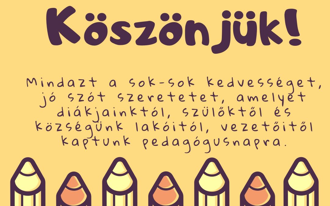 Köszönet a köszöntésért