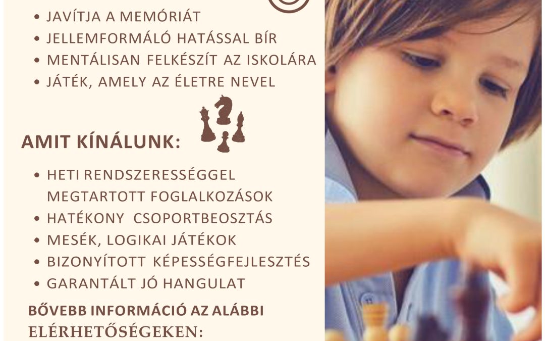 Tájékoztató sakk szakkörről