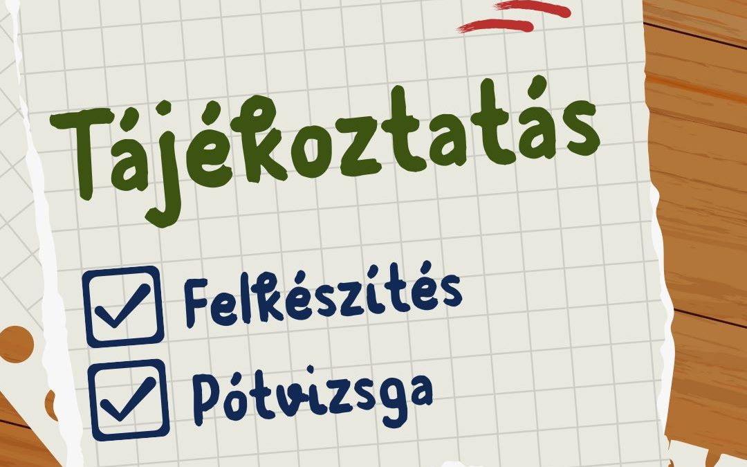 Pótvizsga és felkészítés