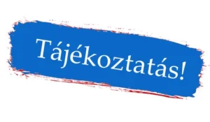 Tájékoztatás a szüreti mulatságunkról